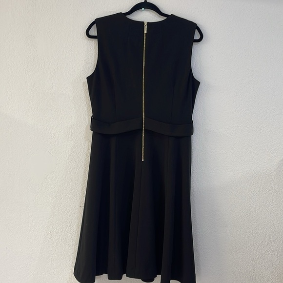 Calvin Klein Black mini dress size 12 - Picture 4 of 8